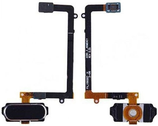 Flex Flex Cable with Home Button in Black colour for Galaxy S6