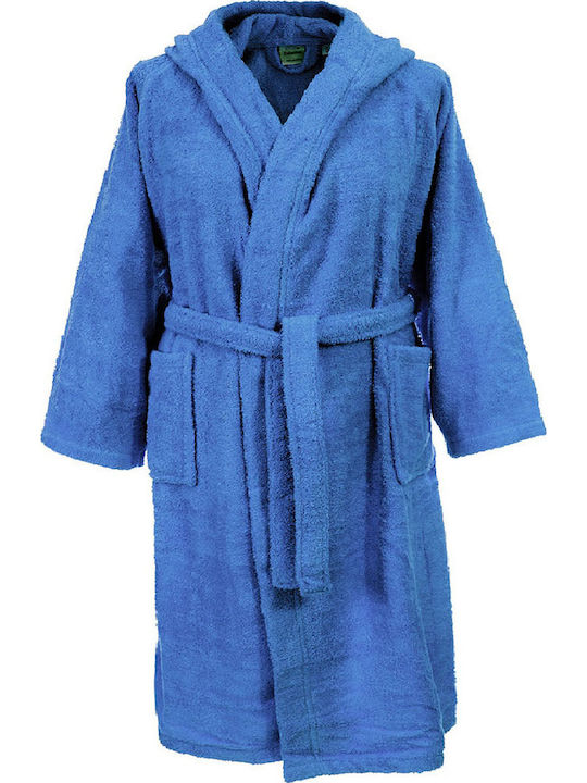 Dimcol Νο4 1320910405100022 Kids Swimming Bathrobe Blue