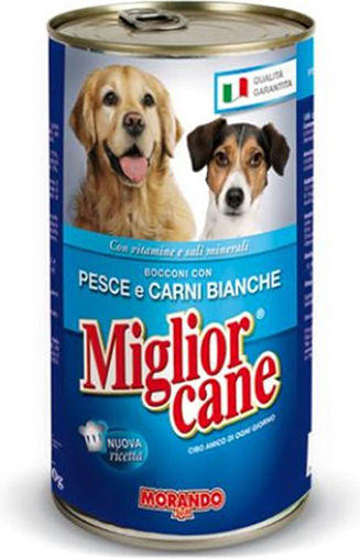 Morando Miglior Cane Υγρή Τροφή Σκύλων σε Κονσέρβα με Ψάρι 1250gr