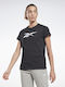 Reebok Training Essentials Vector Graphic Γυναικείο Αθλητικό T-shirt Μαύρο