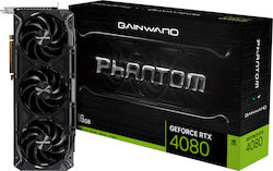 Gainward GeForce RTX 4080 16GB GDDR6X Phantom Κάρτα Γραφικών