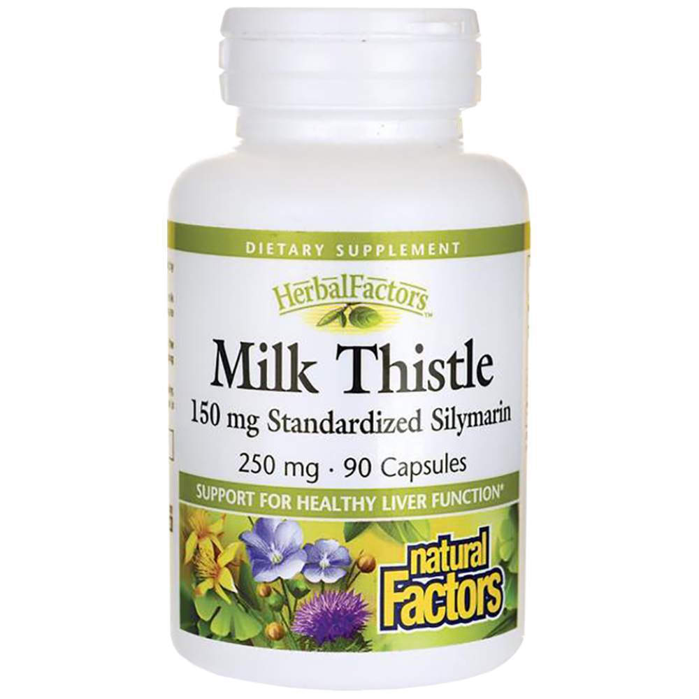 Natural Factors Milk Thistle 250mg 90 κάψουλες Skroutz.gr
