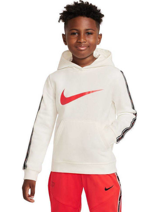 Nike Fleece Kids Sweatshirt with Hood and Pocke...