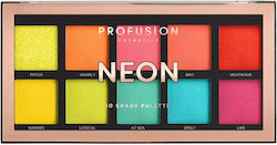 Profusion Cosmetics 10 Shade Paletă cu Farduri ...