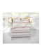 Viopros Duvet Set Single 160x240cm Dallas Pink 2pcs