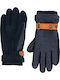 Men's Fleece Gloves Navy Blue C22-