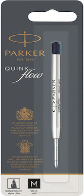 Parker Quink Flow Replacement Ink for Ballpoint in Black color 0.7mm