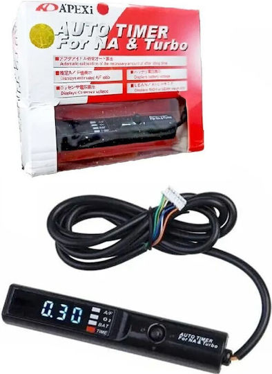 Apexi Ψηφιακό Όργανο Turbo Timer Αυτοκινήτου για τοποθέτηση στο Ταμπλό