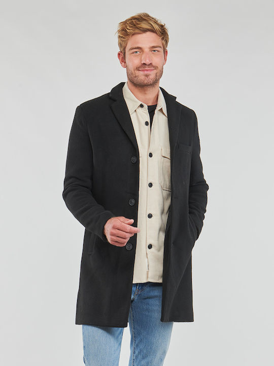 Only & Sons Herren Mantel Schwarz