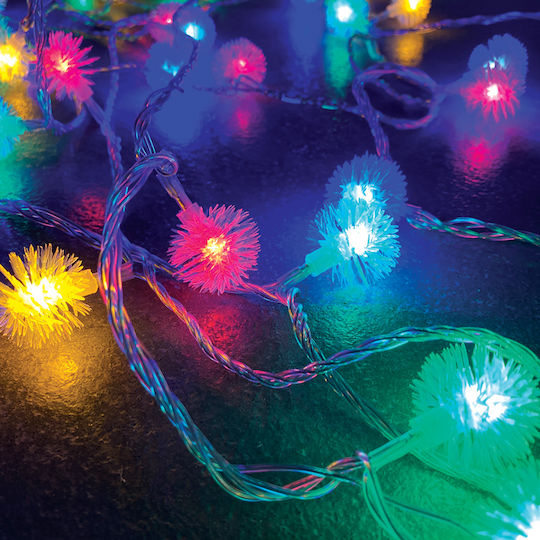 50 Lights LED 1.5m. Multicolor in String 1pcs