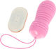 Ohmama Vibrator Egg with Remote Control 8cm Pink