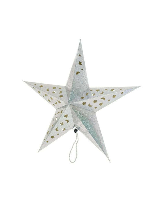 Christmas Star Ornament Silver