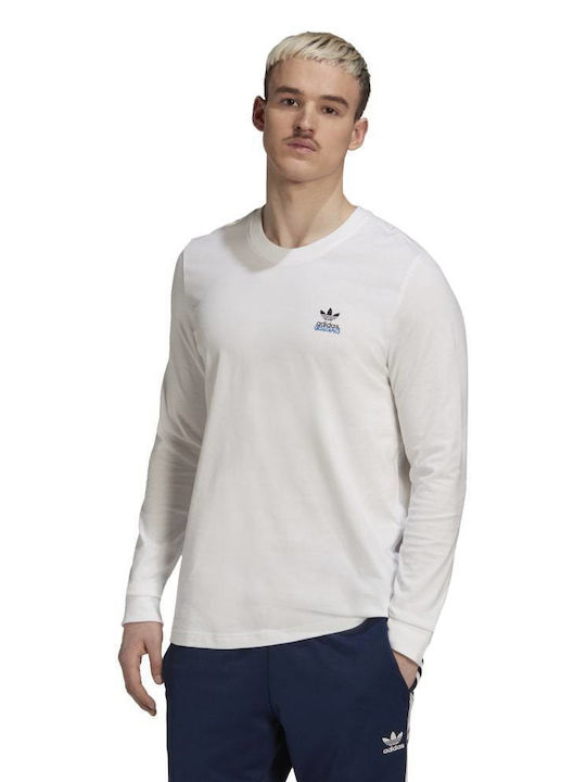 Adidas Unite Ανδρική Μπλούζα Μακρυμάνικη Λευκή