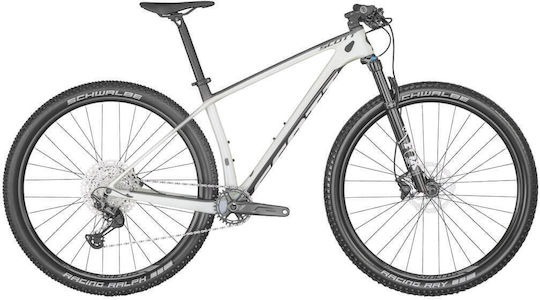 Scott Scale 930 29" 2022 Бял Колело Планински Велосипед с 12 Скорости и Хидравлични Дискови Спирачки