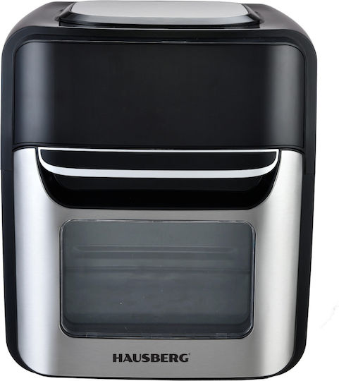 Hausberg Heißluftfritteuse 12Es Schwarz HB2370