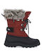 Trespass Kids Snow Boots with Lace Red