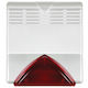 Paradox Alarm Siren Battery Outdoor with Red Light White