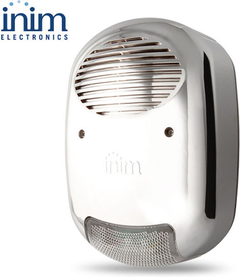 Inim IVY-FM Outdoor Battery Alarm Siren 12V with Orange Light 20.7x28.8cm