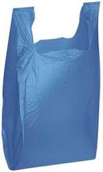 Plastic Packaging Bags Tank Top Type Blue 1kg Νο90