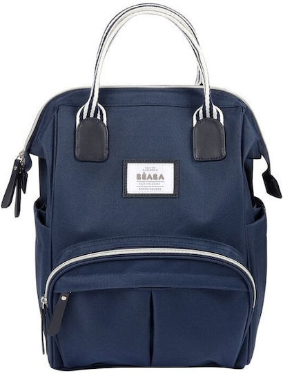 Beaba Geantă-Schimbător Wellington Navy Blue 27x17x39cm.