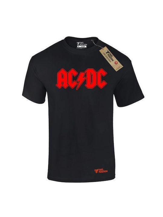 Takeposition ACDC Men's Short Sleeve T-shirt Black