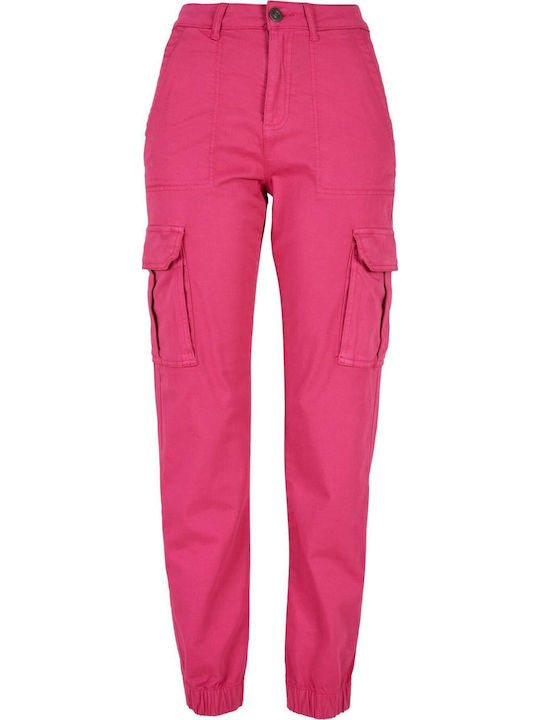 Urban Classics Women's Fabric Cargo Trousers Hi...