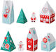 Balloon Calendar De Advent Calendar De Advent Sat De Iarnă 24 Bucăți