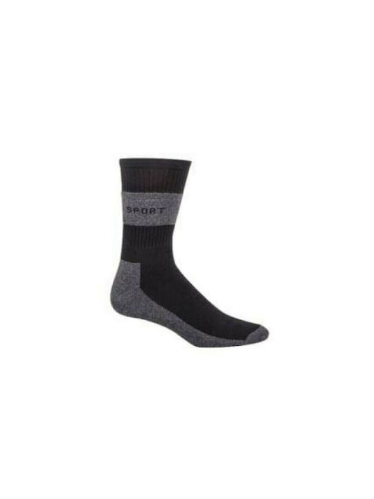 sock throw 477 douros cotton BLACK