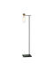 Zambelis Lights Floor Lamp H110xW24cm. with Socket for Bulb E14 Black