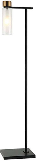 Zambelis Lights Floor Lamp H110xW24cm. with Socket for Bulb E14 Black
