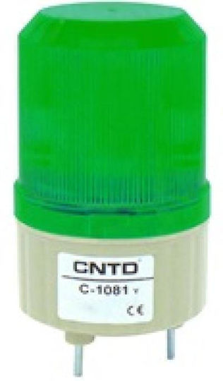 Cntd C-1101 Alarm System Beacon with Green LED 12V 8.5x16cm
