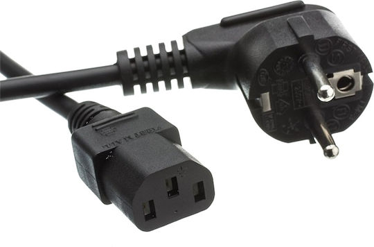 Tele Schuko - IEC C13 Kabel 1.2m Schwarz (CR-440)