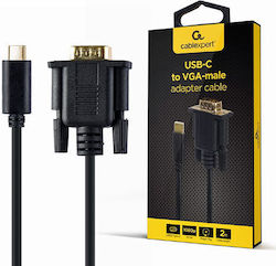 Cablexpert USB 3.1 Video USB-C male - VGA 2m (A-CM-VGAM-01)