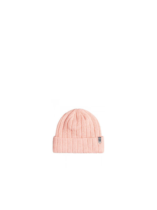 Roxy Beanie Γυναικείος Σκούφος Πλεκτός σε Ροζ χρώμα