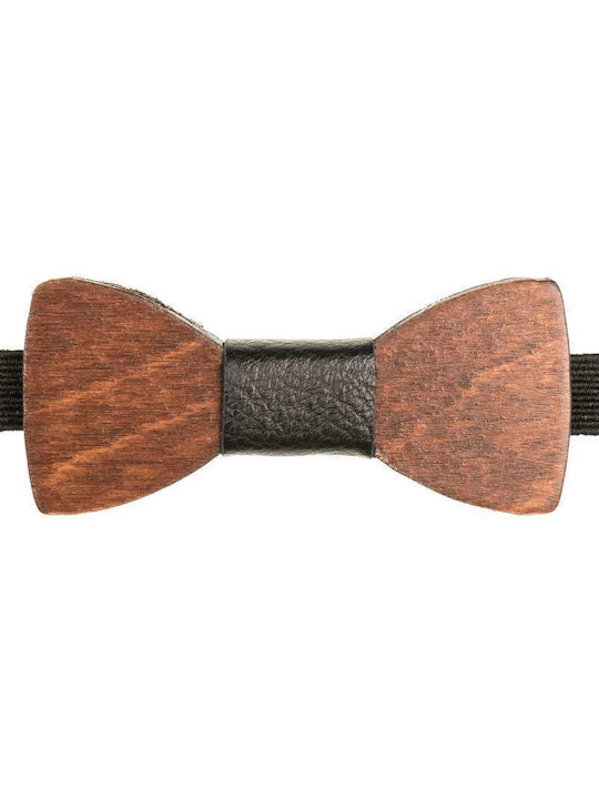 Bebe Wooden Bow Tie Mom & Dad 43011090 - Brown