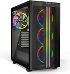 Intra ETD Bequiet 500FX Black Gaming Desktop PC (i7-13700KF/16GB DDR4/1TB SSD + 1TB SSD/GeForce RTX 4080/W11 Home)