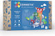 Connetix Magnetisches Bauspielzeug Connetix Tiles für Kinder ab 3+ Jahre alt Jahren