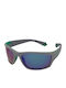Polaroid Unisex Sunglasses with Gray Plastic Frame and Multicolour Polarized Mirror Lens PLD2135/S 3U5/5Z