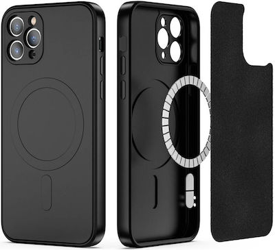 Tech-Protect Icon Umschlag Rückseite Kunststoff Schwarz (iPhone 11 Pro)