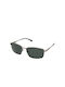 Polaroid Sunglasses with Silver Metal Frame and Green Polarized Lens PLD2137/G/S/X R81UC