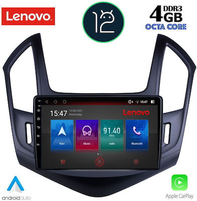 Lenovo Sistem Audio Auto pentru Chevrolet Cruze 2013-2015 (Bluetooth/USB/AUX/WiFi/GPS/Partitură) cu Ecran Tactil 9"