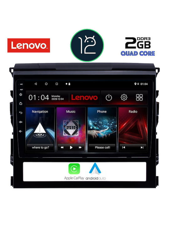 Lenovo Sistem Audio Auto pentru Toyota Croazieră pe uscat Audi A7 2016-2019 (Bluetooth/USB/AUX/WiFi/GPS/Apple-Carplay/Android-Auto) cu Ecran Tactil 9"