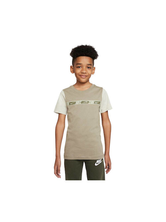 Nike Παιδικό T-shirt Χακί