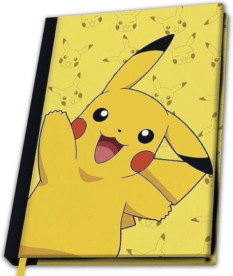 Abysse Pokemon Pikachu Carnet 180 Foi A5 Galben