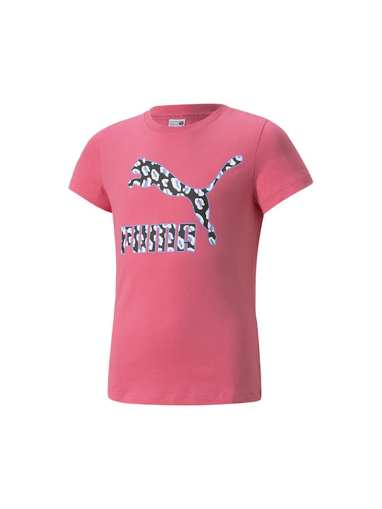 Puma Kinder-T-Shirt Rosa