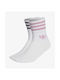 Adidas Glitter Αθλητικές Κάλτσες Λευκές 2 Ζεύγη
