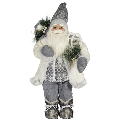 Santa Claus Grey/White 60cm