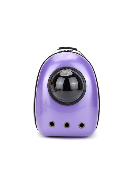 Tragetasche Cat Capsule "Glossy Purple" 33x25x43cm