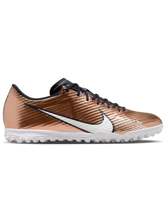 Nike Mercurial Vapor 15 Academy TF Χαμηλά Ποδοσφαιρικά Παπούτσια Σάλας Metallic Copper