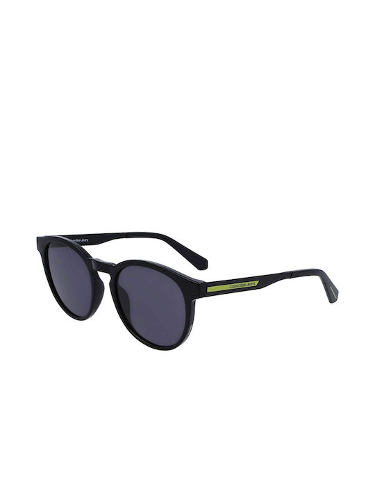 Calvin Klein Γυαλιά Ηλίου με Μαύρο Κοκκάλινο Σκελετό και Μπλε Φακό CKJ22643S 001